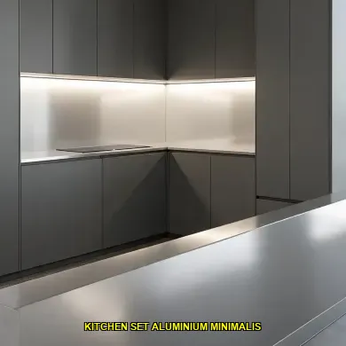 Kitchen Set Aluminium Minimalis